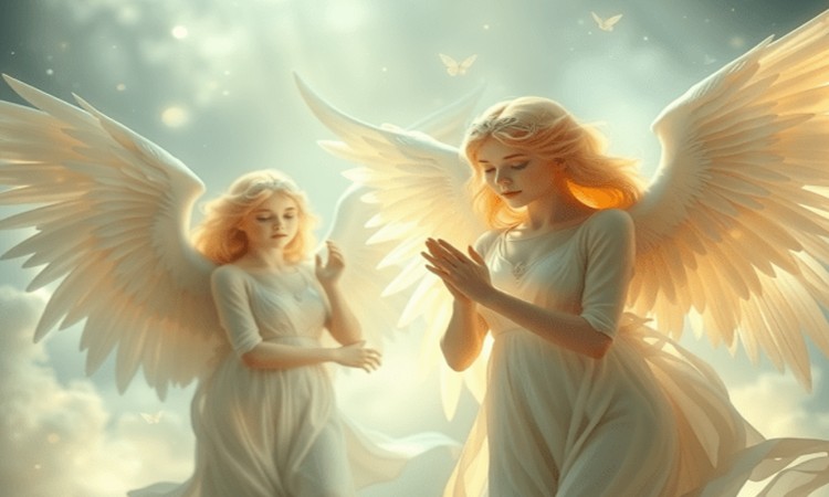 An image of two angels.